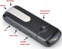 Pen Drive Camara Espia HD